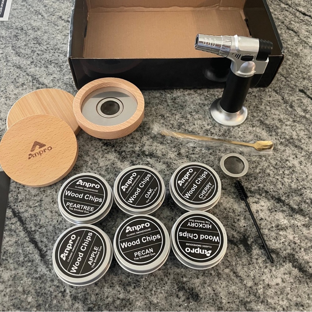 New Anpro Whiskey Smoker Kit